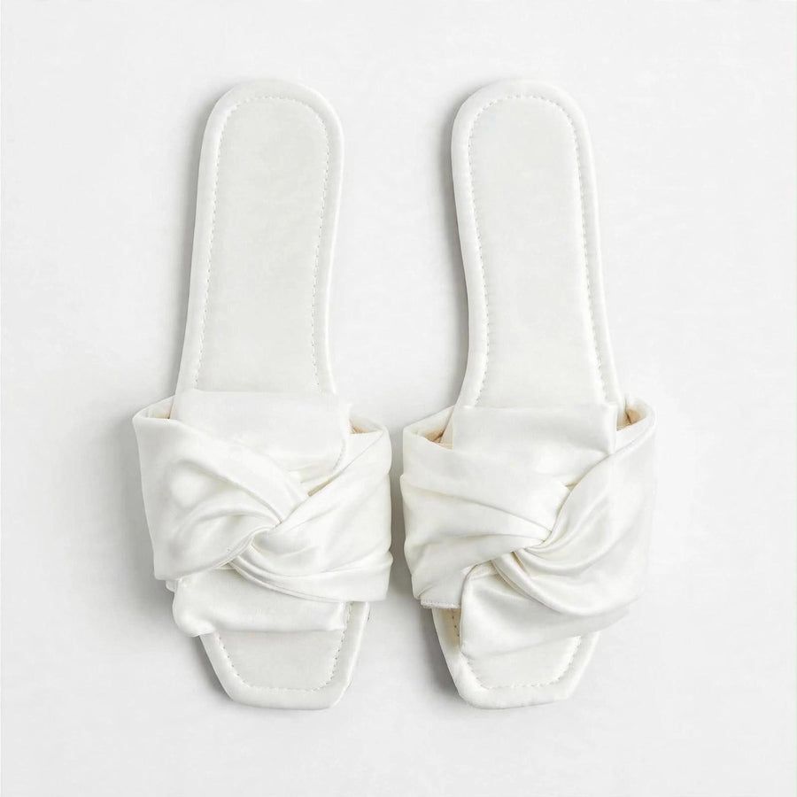69207-0 - Pantofole da donna con nodo