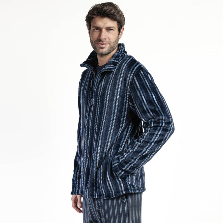 67314-0 - Giacca uomo in coral con zip