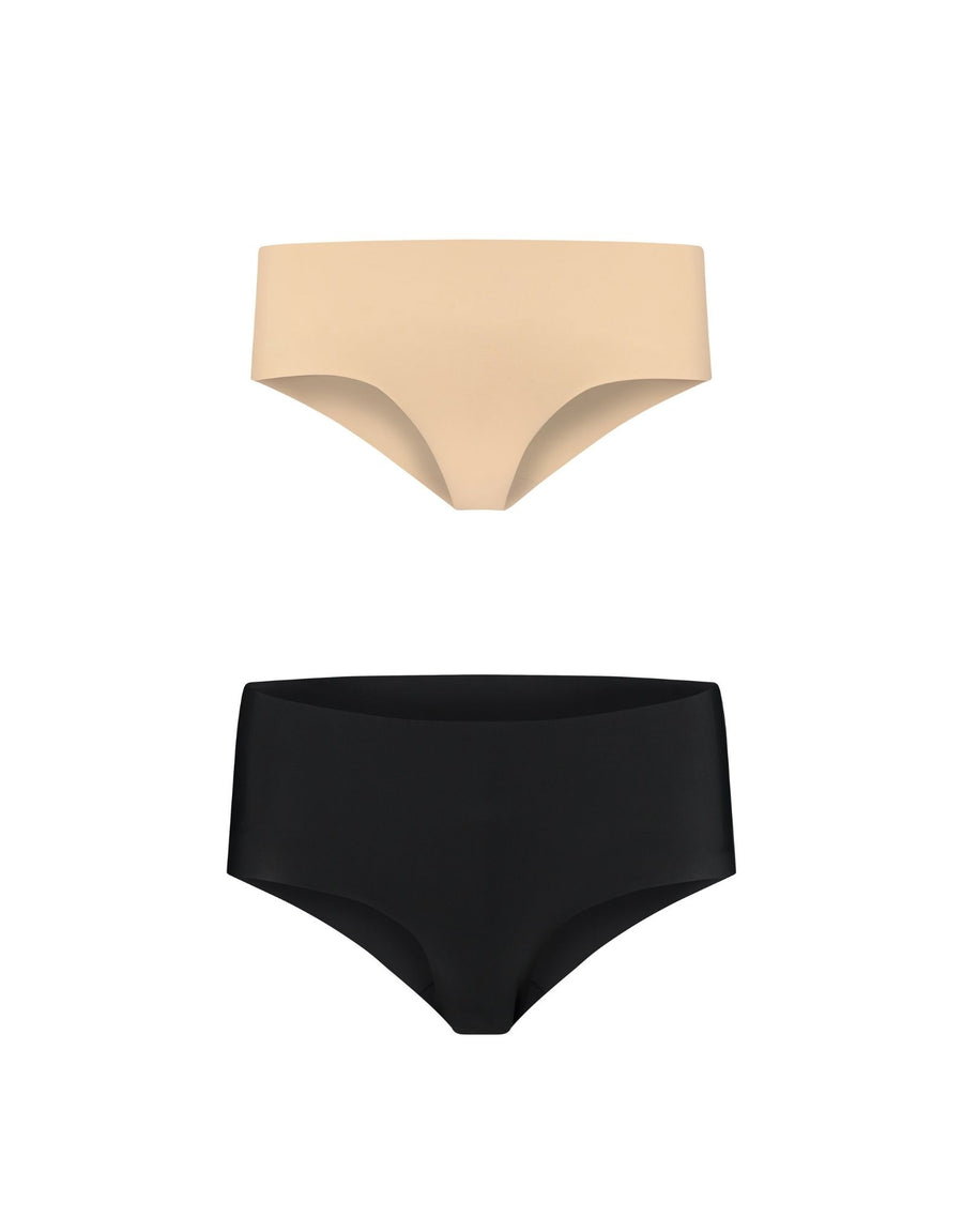 Bipack Slip senza cuciture Midi- Invisible High Brief