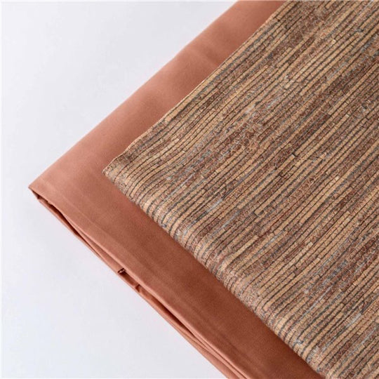 Completo letto Gelso - Completo letto in tessuto raso di cotone 100%