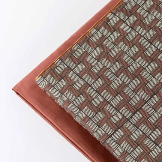 Completo lenzuolo copriletto Amarillis - Completo letto in 100% raso di cotone