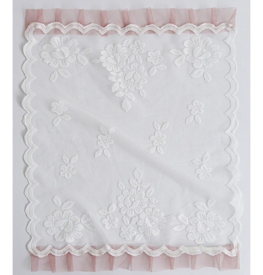 Set 2 tovagliette Andromeda - Tovaglietta in pizzo con rouche in tulle