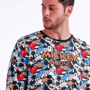 Pigiama in caldo cotone Mickey allover Disney - 60692-0